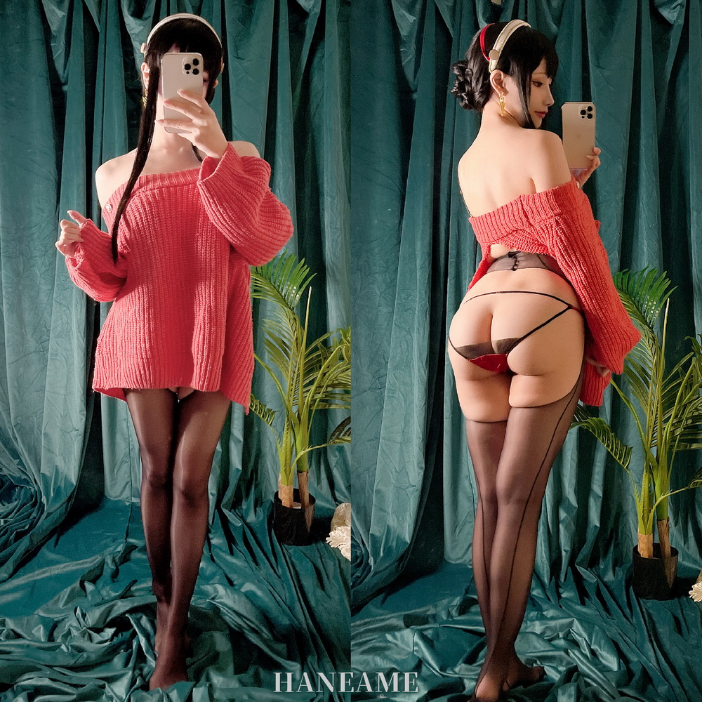 057_Hane_Ame_Yor_Forger_Red_Sweater_28